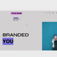 Wix Template Website for Personal Brand, Creator, Entrepreneur, Coach with Blog
