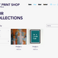 Wix Template Website for Art, Print, Shop