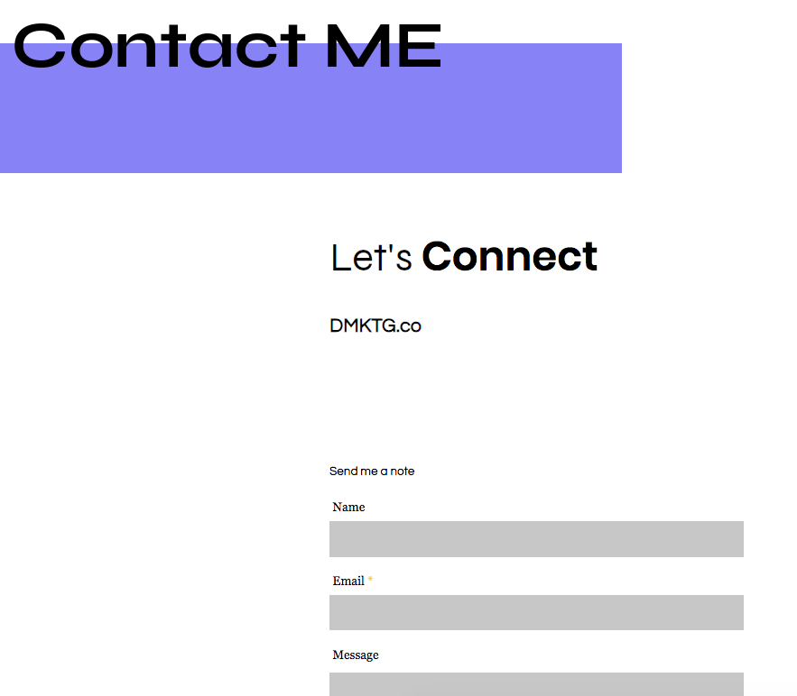 Wix Template Website for Personal Brand, Creator, Entrepreneur, Coach with Blog